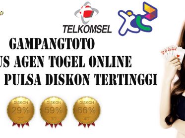 Gampangtoto Situs Agen Togel Online Deposit Pulsa Diskon Tertinggi